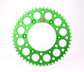 Renthal 2020 Kawasaki Kx 65 Rear Grooved Sprocket - Green 420-49p