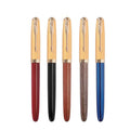 Vintage Jinhao 85 Fountain Pen Golden Clip Extra Fine Ef Nib 0.38mm