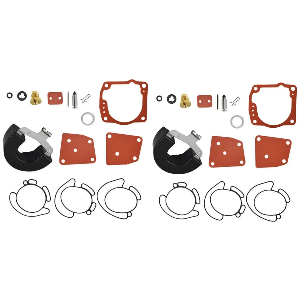 2x Carburetor Rebuild Kit for Johnson/Evinrude V4/V6 90-175HP