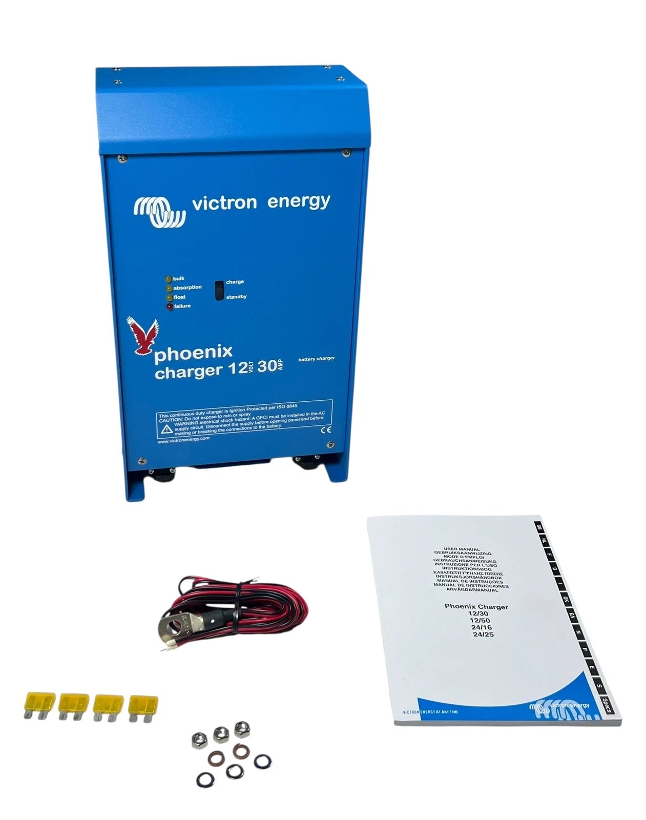 Victron Energy Phoenix Battery Charger, 12V 30a, 120V-240V, New Oem
