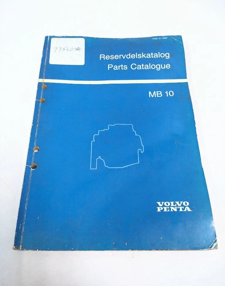 Volvo Penta 4207, Mb10 Parts Catalogue