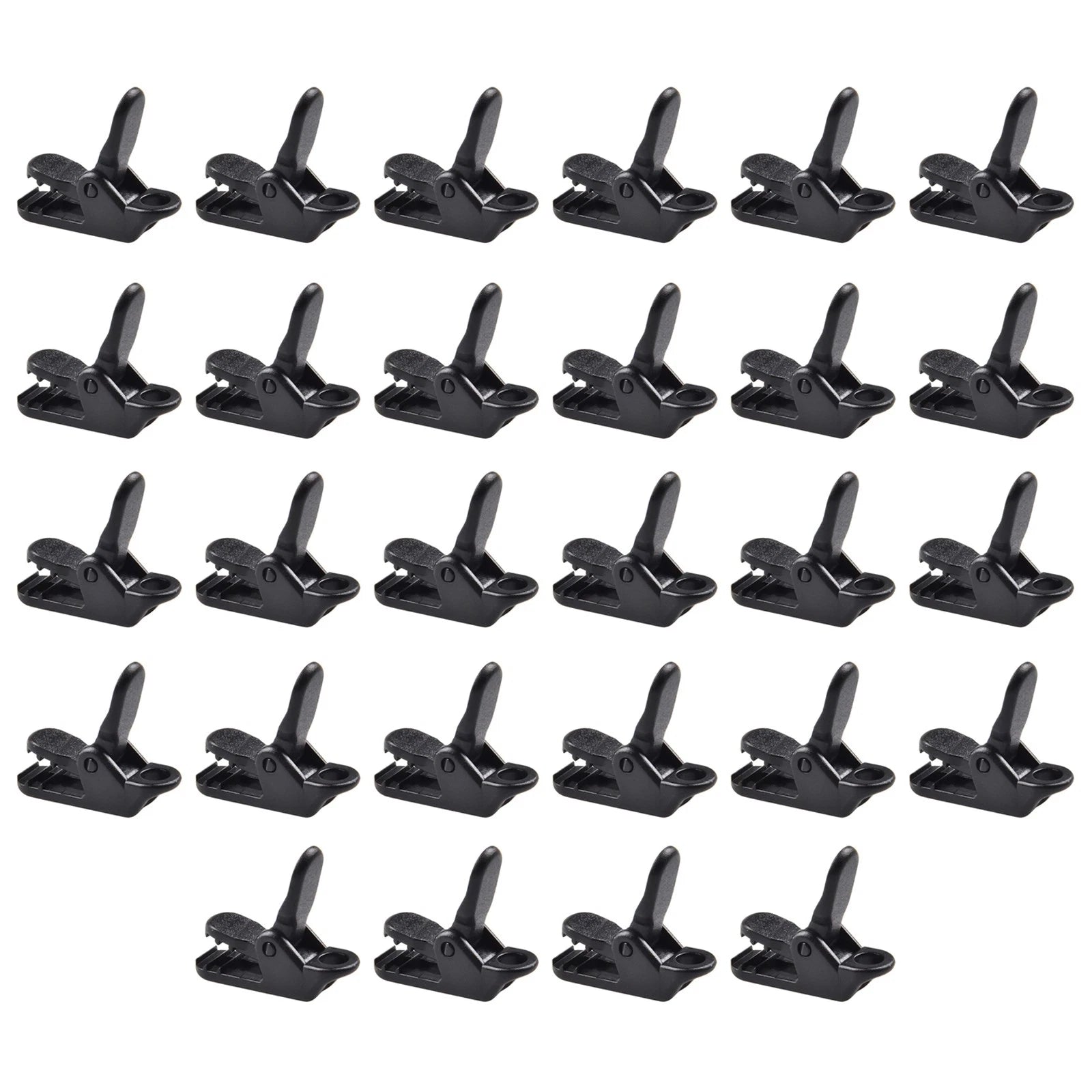 20pack Outdoor Emergency Camping Tent Awning Tarp Clamp Gripper Fixed