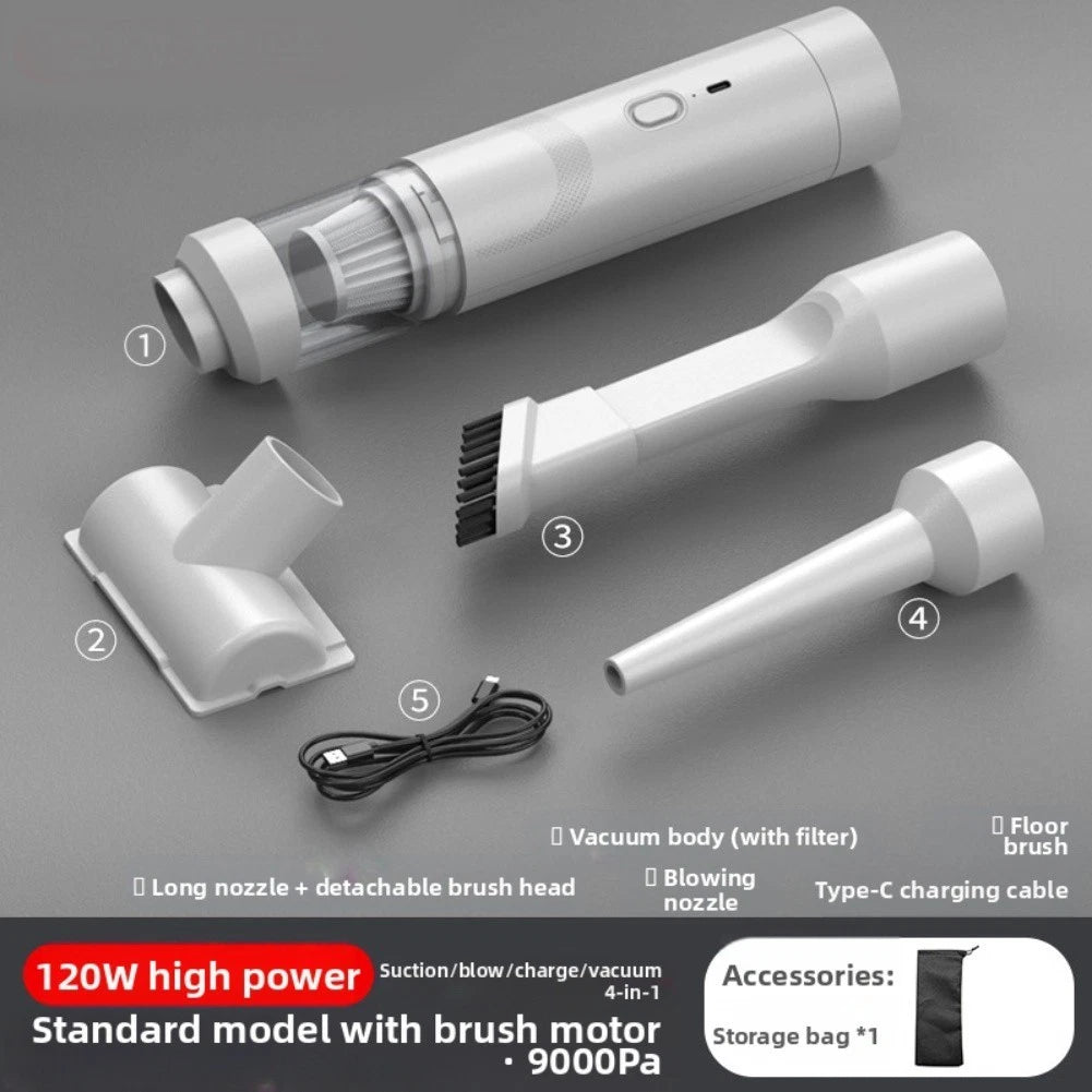 Car Vacuum Cleaner Handheld Brushless Motor Dual Purpose Suction And