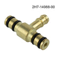 Carburetor Brass Fuel Tee Fit For Fj600 Xs750 Xs1100 2h7-14988-00
