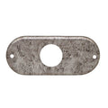 Blank Trolling Motor Panel Lund Boat Silver by Lund