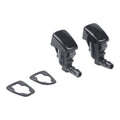 Car Windshields Washer Nozzle Jet 04806312aa 2pcs Abs Black Parts