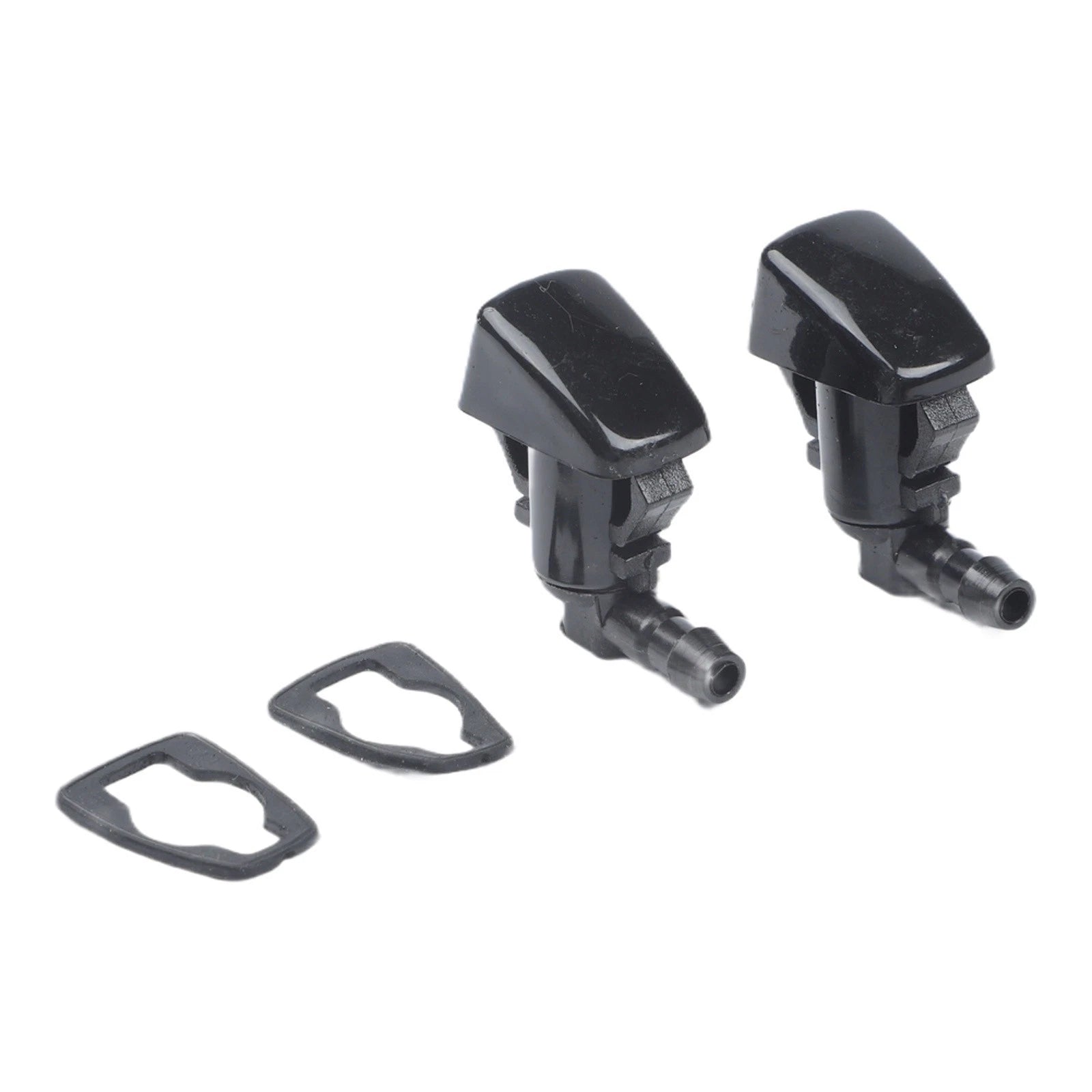 Car Windshields Washer Nozzle Jet 04806312aa 2pcs Abs Black Parts