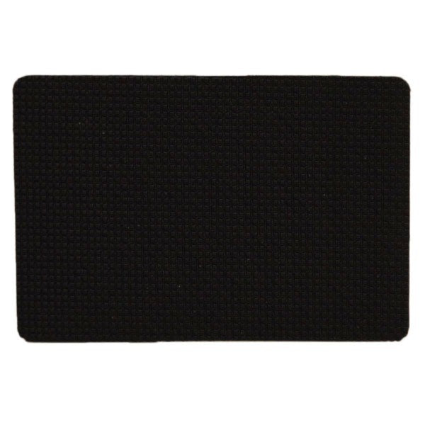 Boat Foot Mat Black Foam Rubber 6 1/4 x 4 1/4 Inch by Tracker