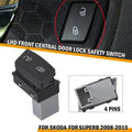 Replacement Front Left Door Lock Safety Switch For Skoda For Superb