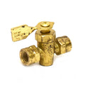 Moeller Boat Shut Off Valve 1/2 Inch Female NPT Brass by Moeller
