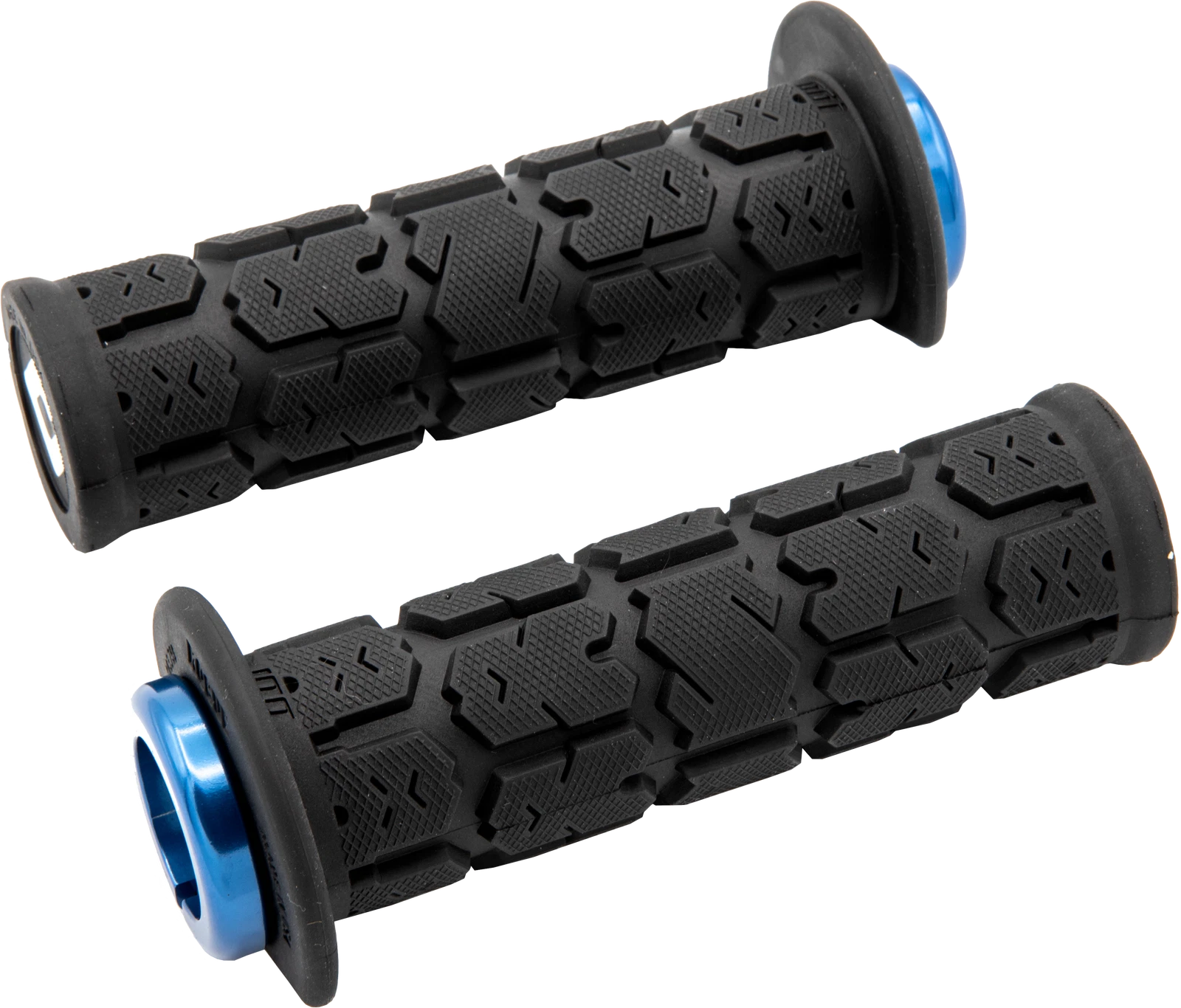Odi Rogue Lockon Atv/utv Grip J33rgb-u Black/blue 5-inch Handlebars