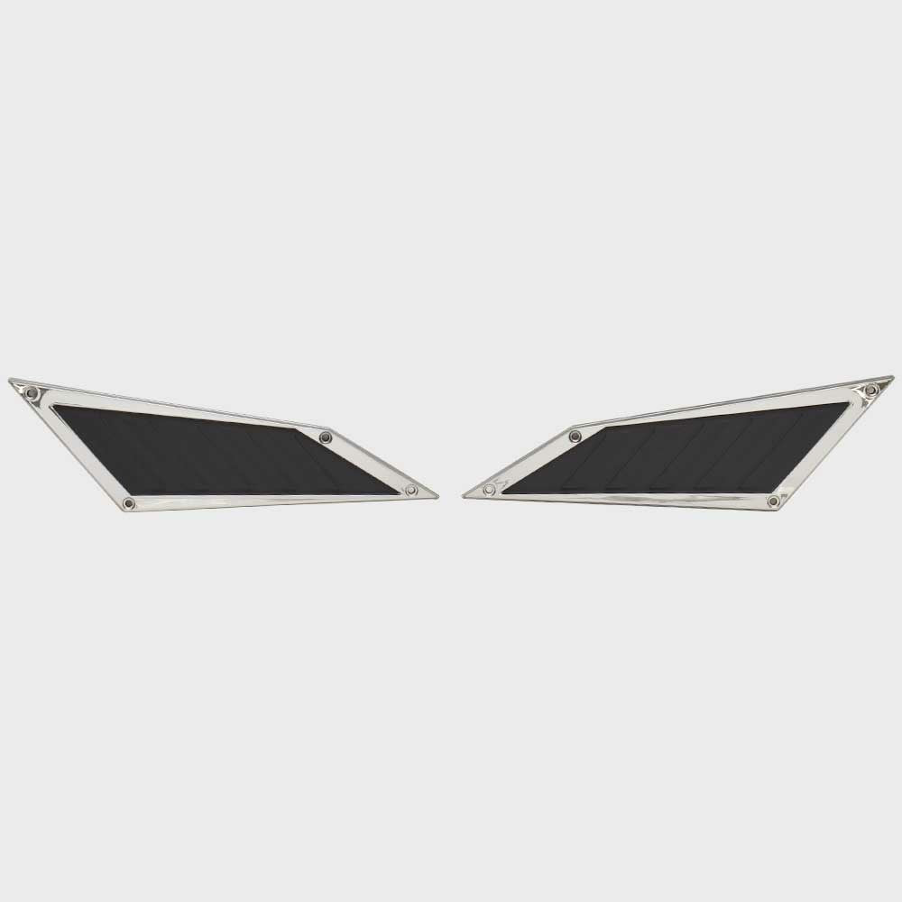 Ranger Boat Emblem Decal Louvered Black Set of 2 by Ranger