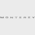 Monterey Logo Decal Metallic Silver Sticker by Monterey