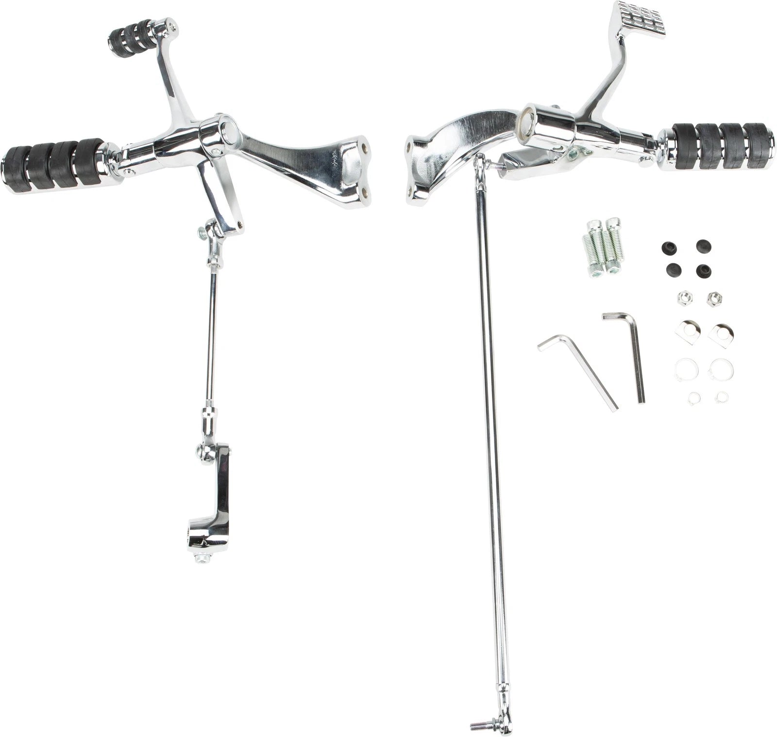 Harddrive Forward Control Kit For Harley Xl883 2004-2013 With Rubber