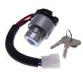 Ignition Switch W/2 Keys Tc020-31820 For Kubota M4900 B2150 L3000f