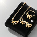 Earrings Necklace Bracelet Jewelry Set
