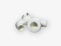 Th Marine Th-1592-b, 1 1/2in Thru Hull, 90 Degree Barbed, White, New,