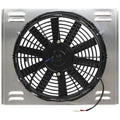 Z40118 Single High Cfm 16" Electric Fan & Shroud, 17 X 19-3/4 X 4-1/8