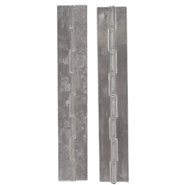 Boat Hatch Piano Hinges 12 x 2 Inch Aluminum