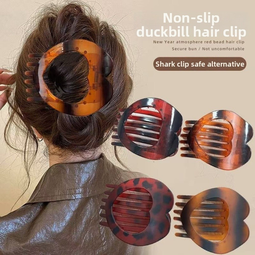 Stylish Heart Shaped Ponytail Holder for Marine Use