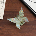 Butterfly Hair Clip with Glitter Acetate