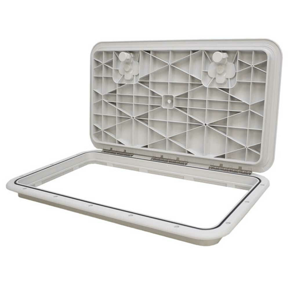 Innovative Marine Boat Deck Hatch 13 x 23 Inch Dolphin Gray by Innovative Marine
