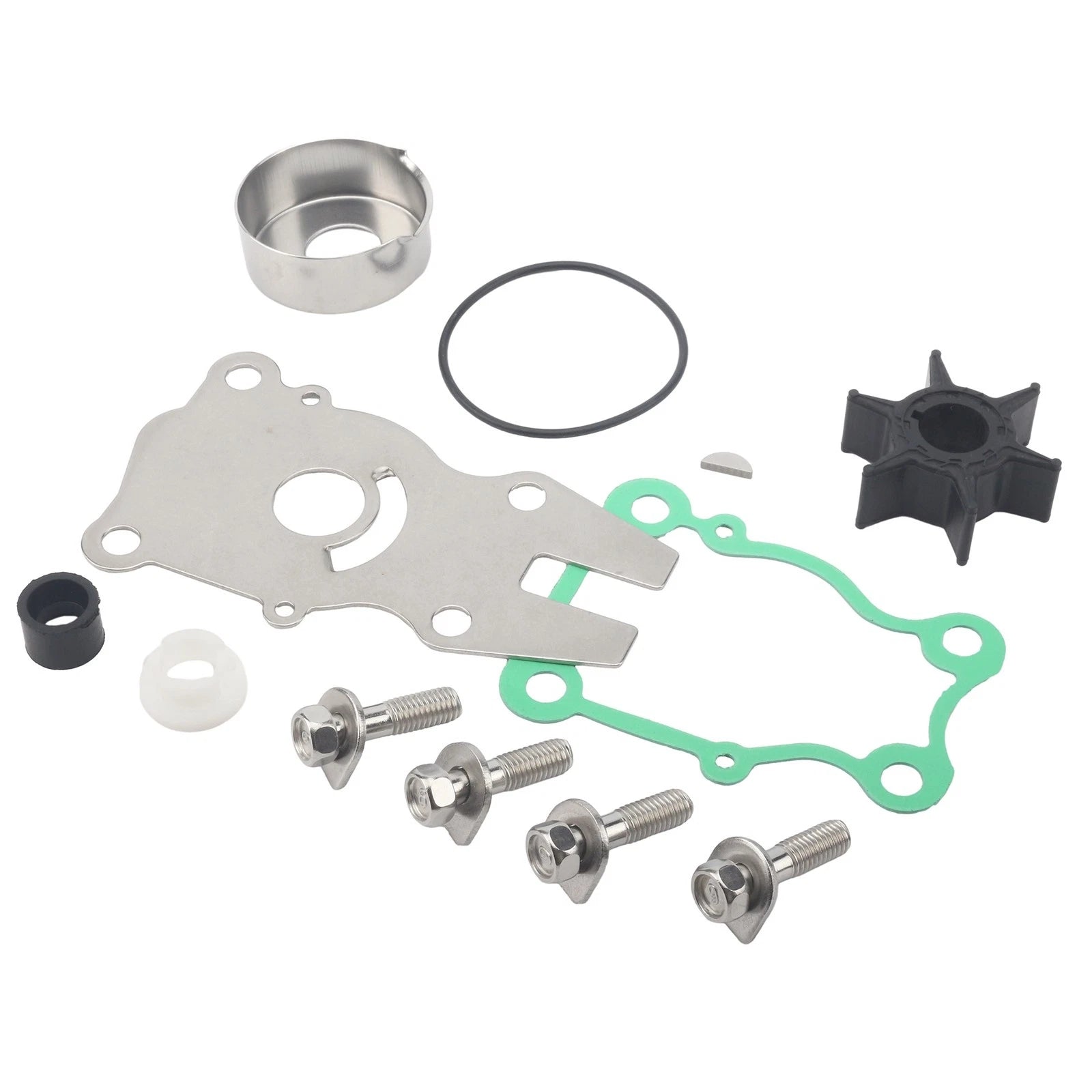 Water Pump Impeller Kit For Yamaha 2-str 60 70 75 80 85 90 Hp