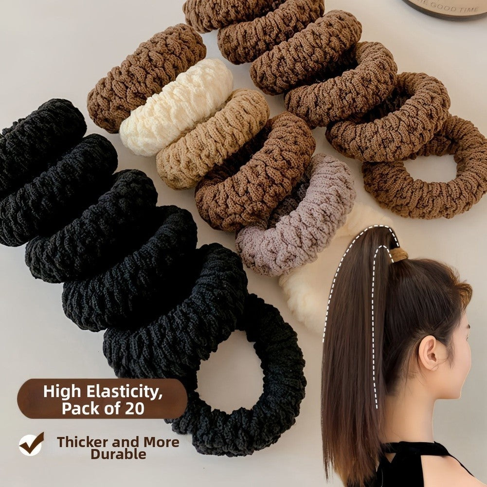 No-slip Thick Hair Ties