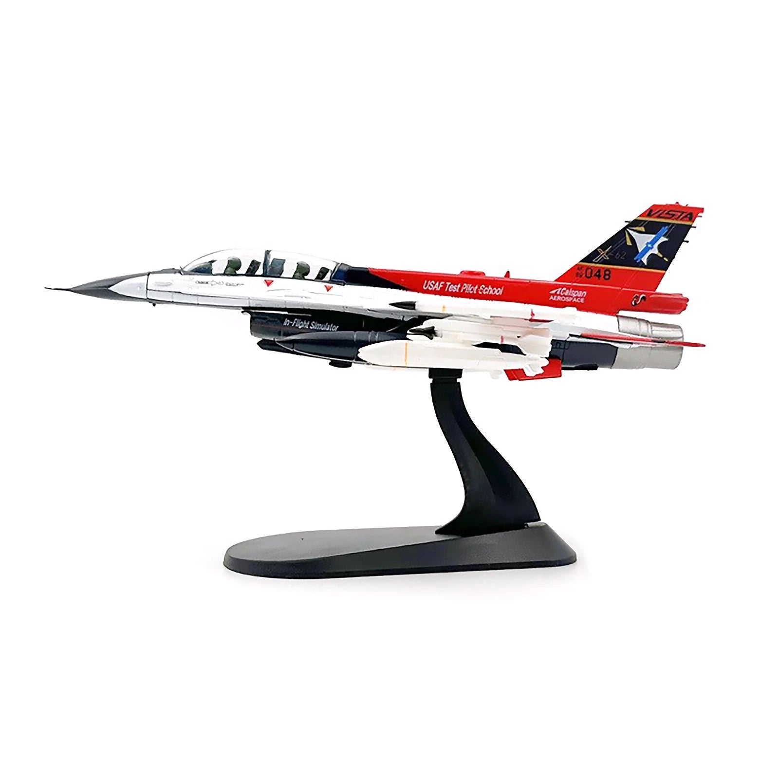 1/72 Scale Diecast Alloy Usaf F-16d X-62a Vista Fighting Falcon