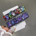 Geometric Rhinestone Hair Clip
