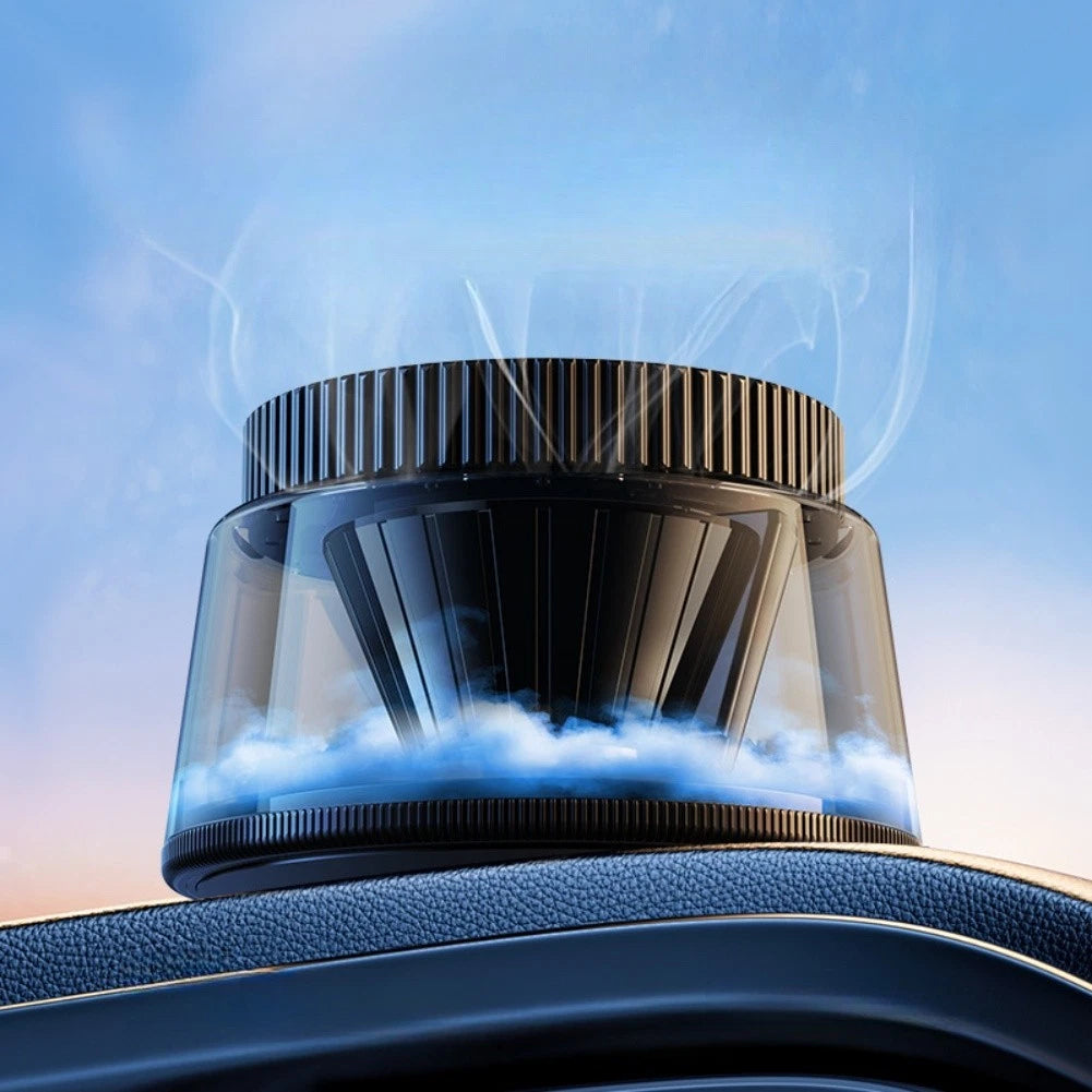 Auto Car Air Diffuser With Aromatherapy And Six Color Led Ambient