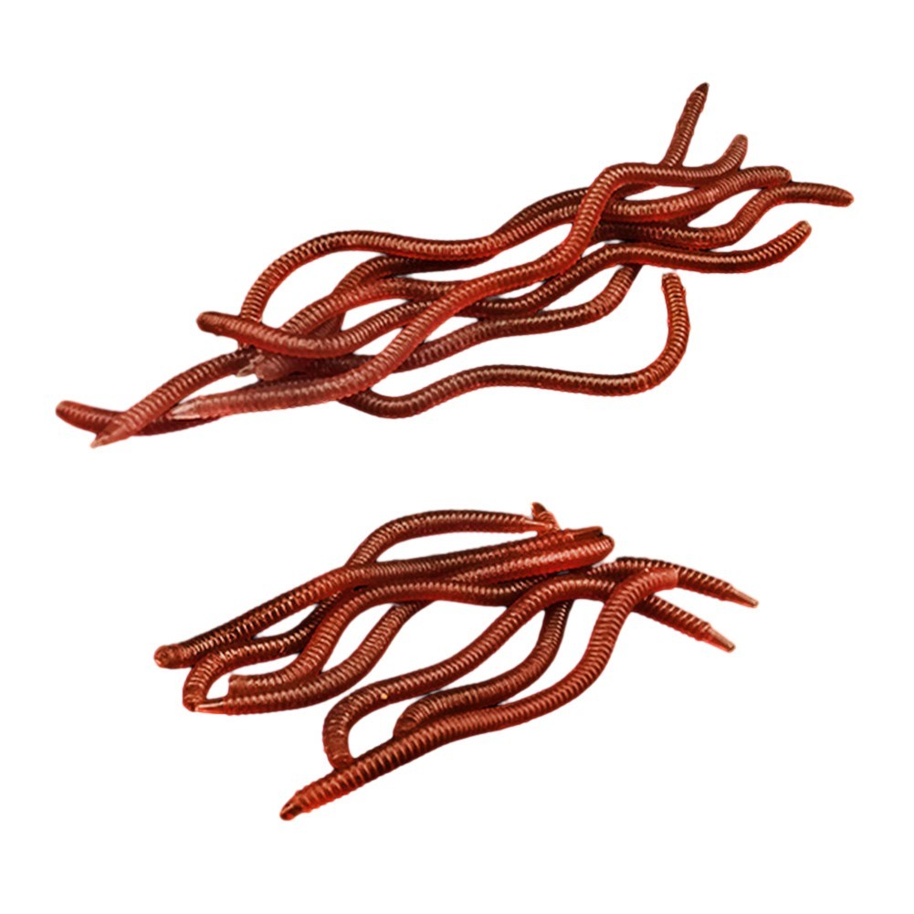Artificial Lure Simulation Earthworm 20pcs