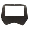 Blank Dash Panel Boat Gray Black Aluminum 16 1/8 x 13 In