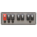 Wellcraft Boat Starboard Breaker Panel Gray Black Aluminum by Wellcraft