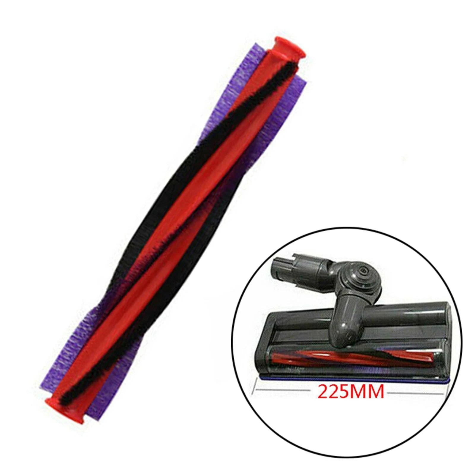 225mm Replace Roller Brush Bar For Dyson V6 Dc58 Dc59 Sv03 Sv03 Dc62