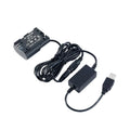 Dr-e6 Dc Coupler Lp-e6 Dummy Battery+usb Power Cable For Canon Eos