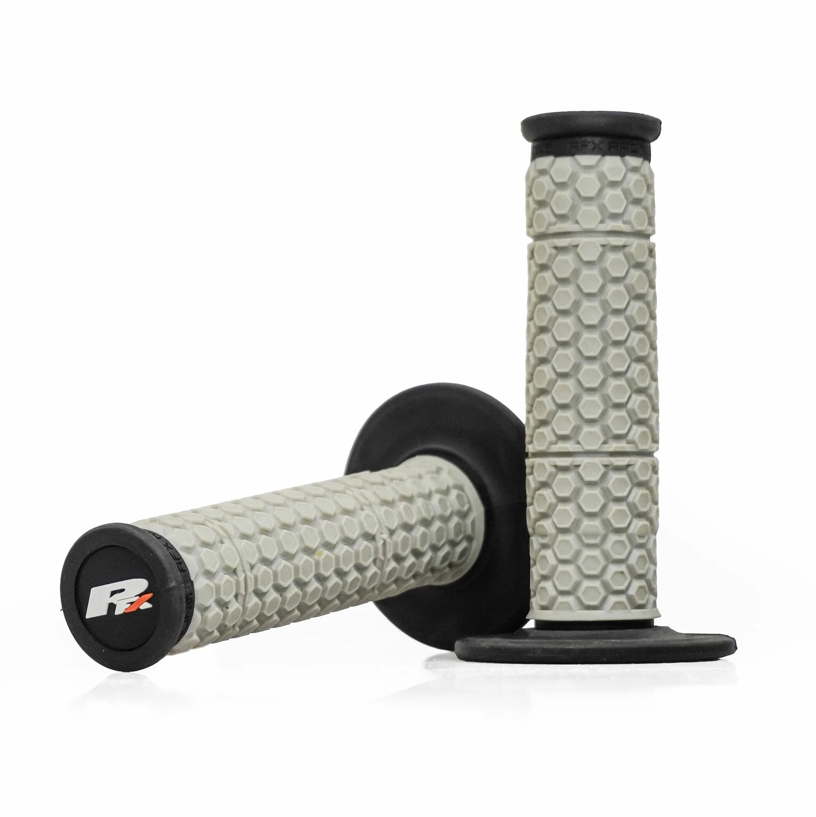 Rfx Nanotube Grip Black With Grey Center For Offroad Motorcycles
