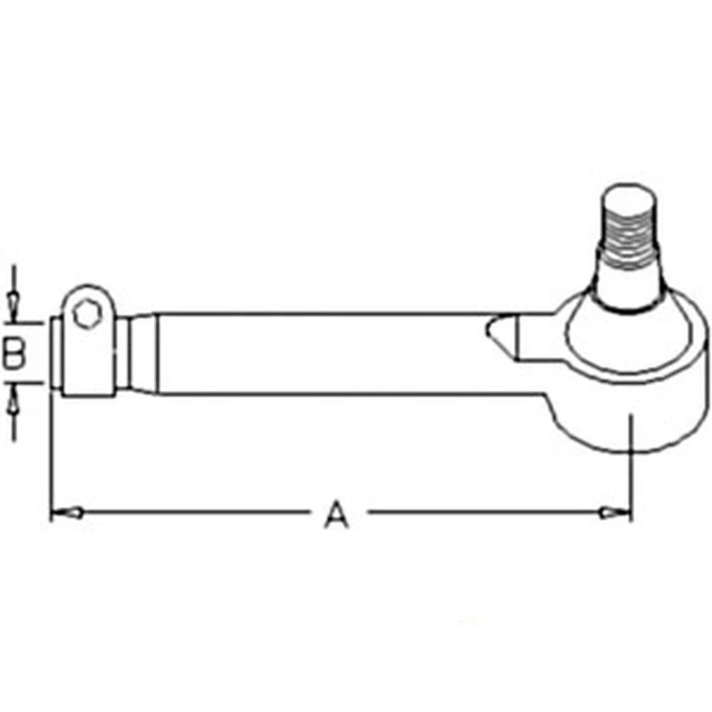 Al119379 Fits John Deere Outer Tie Rod 6900 6910 6910s 6920 6920s