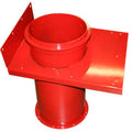 248307a2 (1) Vertical Unloading Tube Fits Case-ih Combine Models 1680