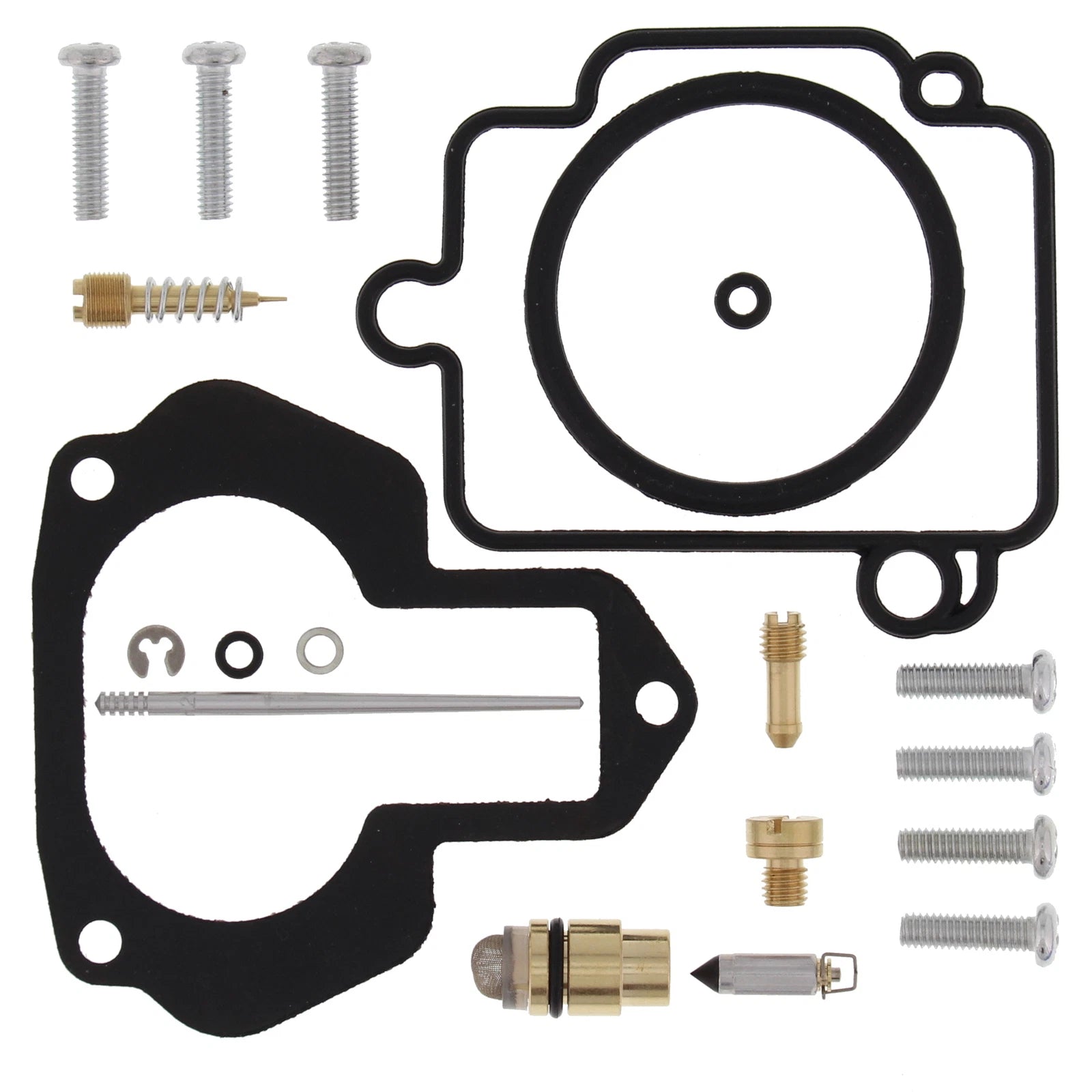 Carb Carburettor Rebuild Kit For Yamaha Yfm350er Moto-4 1988-1993