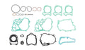 Centauro Full Gasket Set For Aprilia Scarabeo 125 Gt 03-06, Sport