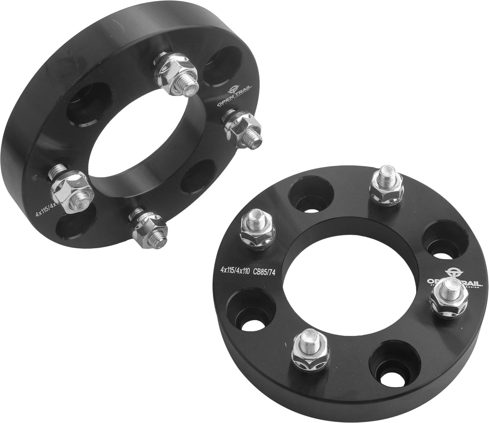 Open Trail Wheel Spacer Adapter 1 Inch 4/115 To 4/110 For Atv/utv