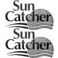 SunCatcher Boat Decals Pair 14 x 8 5/8 Inch by SunCatcher