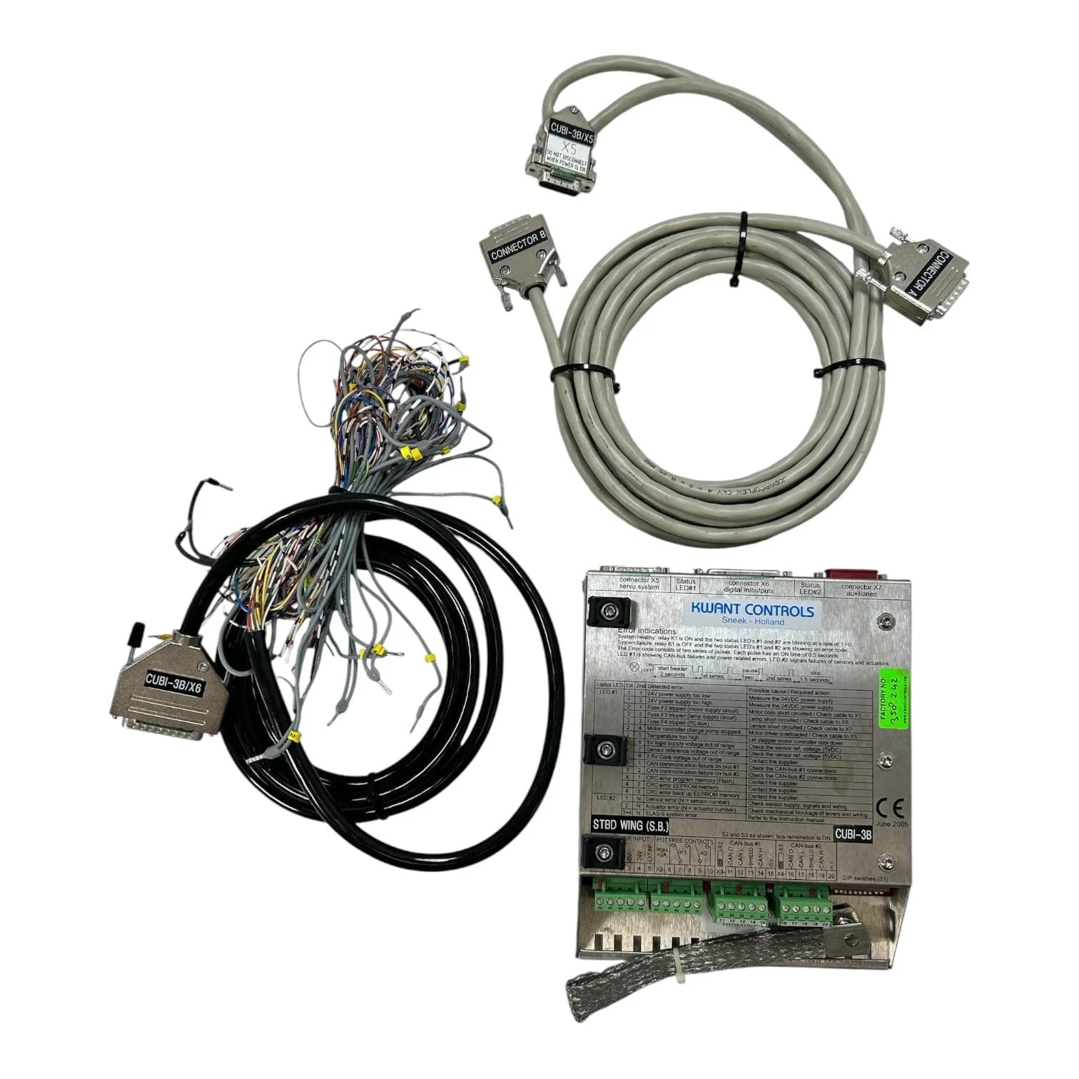 Kwant Controls 358.242 - Stbd Wing Error Indicator Module W/ Harness