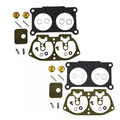 2* Carburetor Rebuild Kit 115 130 Hp 1986-1995 Outboard V-4 Fit For