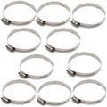 Ideal Boat Exhaust Hose Clamps 6556E Size 56 (Box of 10) by Ideal