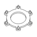 A-139018c3 Shift Clutch, Backing Plate - Fits Case-ih Tractors