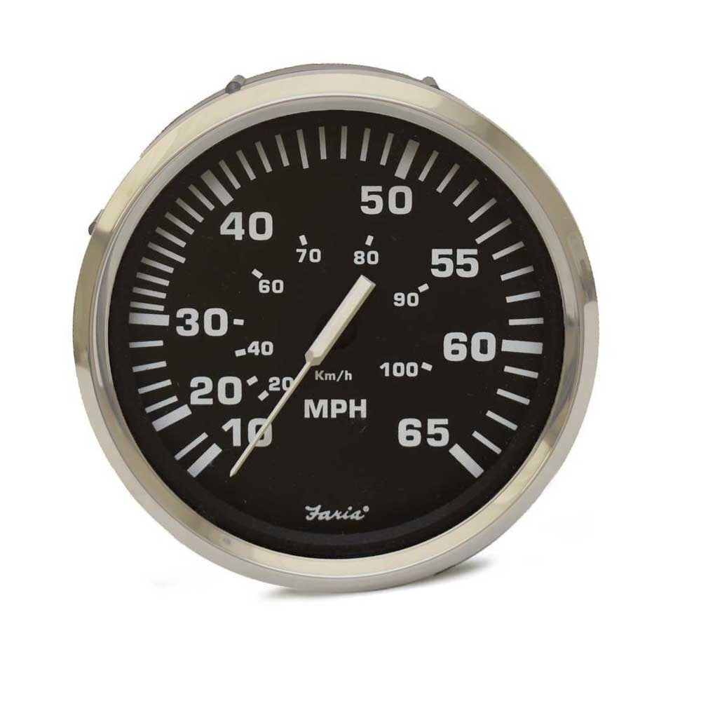 Faria Boat Speedometer Gauge 4 1/4 Inch by Faria