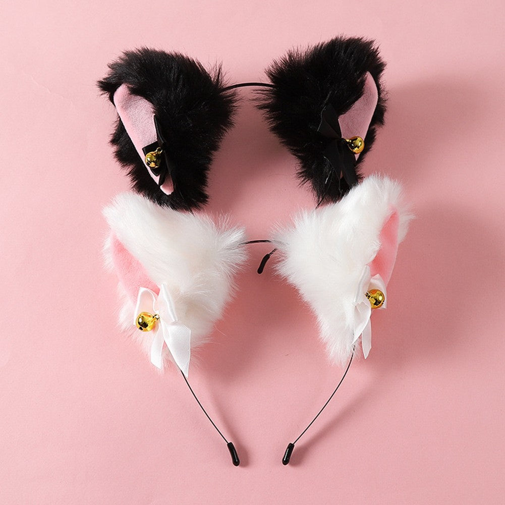 Plush Ear Headband Multicoloured Design
