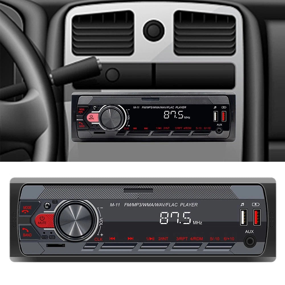Compact Design 12V Indash Car Mp3 Player With | Hook & Hull Co